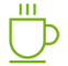 coffee-cuppng - Ilkeston Town - Ilkeston Town Green square icon, likely a status indicator or button (solid lime green) with a small darker green notch at bottom-left. The image communicates a 'go' or 'success' cue.