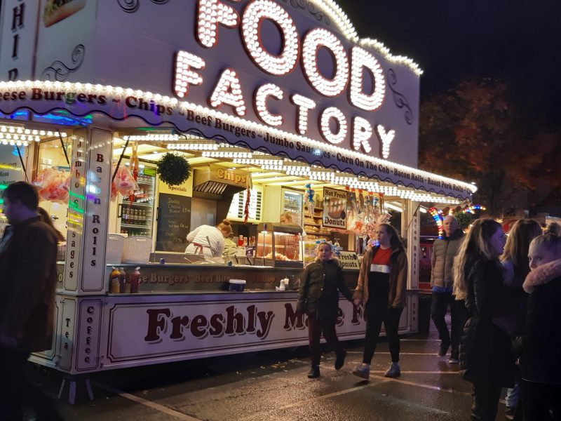 Ilkeston charter fair Food Stall