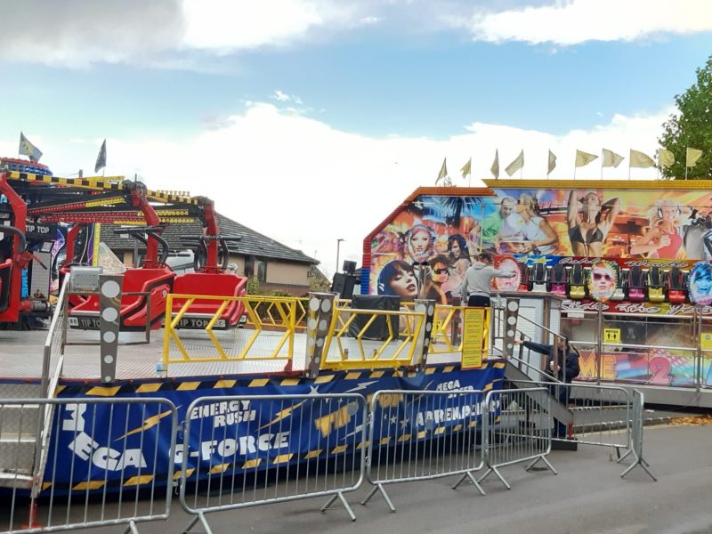 Ilkeston Fair rides 2