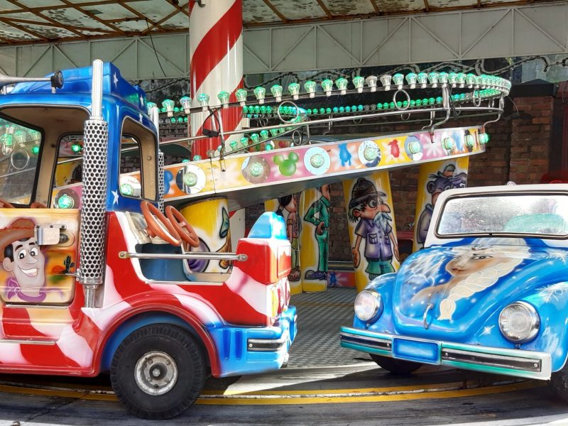 Ilkeston charter fair kids motor ride