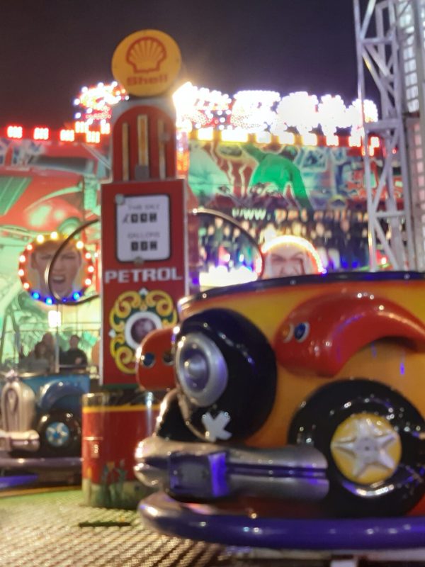 Ilkeston charter fair rides Cars Scream