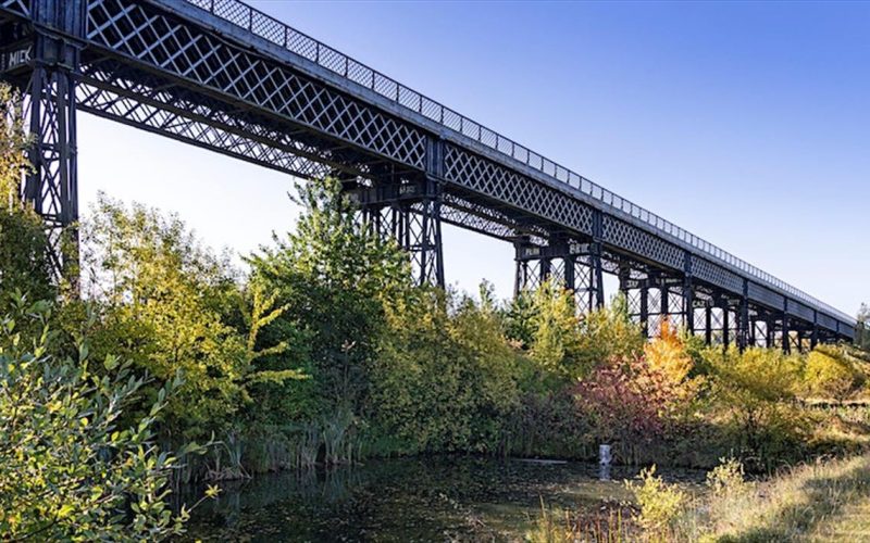 view of Bennerley Viaduct and Skywalk